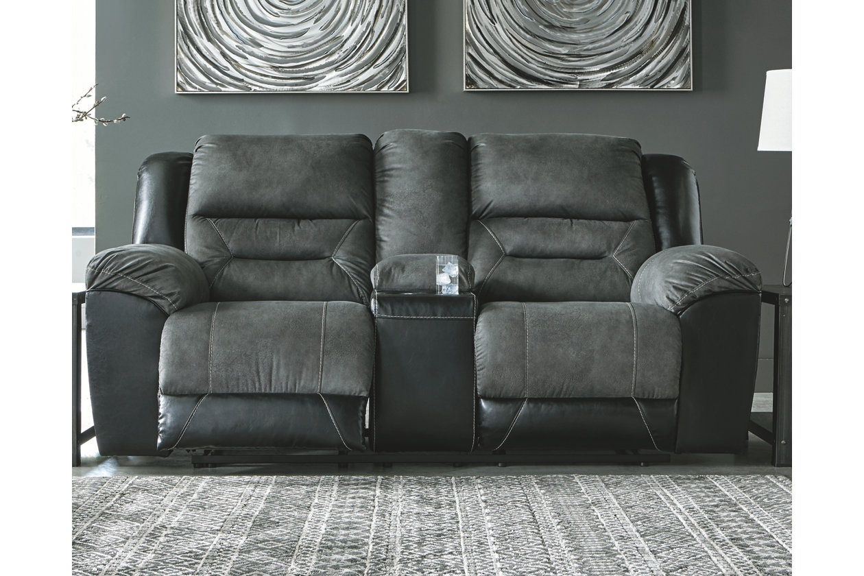 Earhart reclining sofa and loveseat deals set